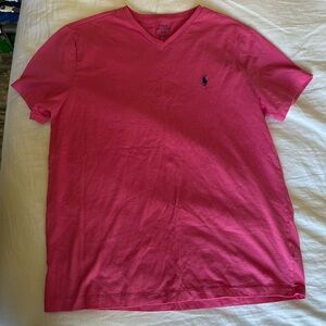 Polo by Ralph Lauren Men's V-Neck Tee 100% Cotton